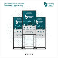 2 Sided Iron Frame Standee — Foam Sheet Print in KARIMNAGAR
