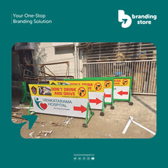 Traffic Barricades in Vikarabad