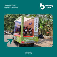 L Shape Display Mobile Van Advertising in - Amadalavalasa