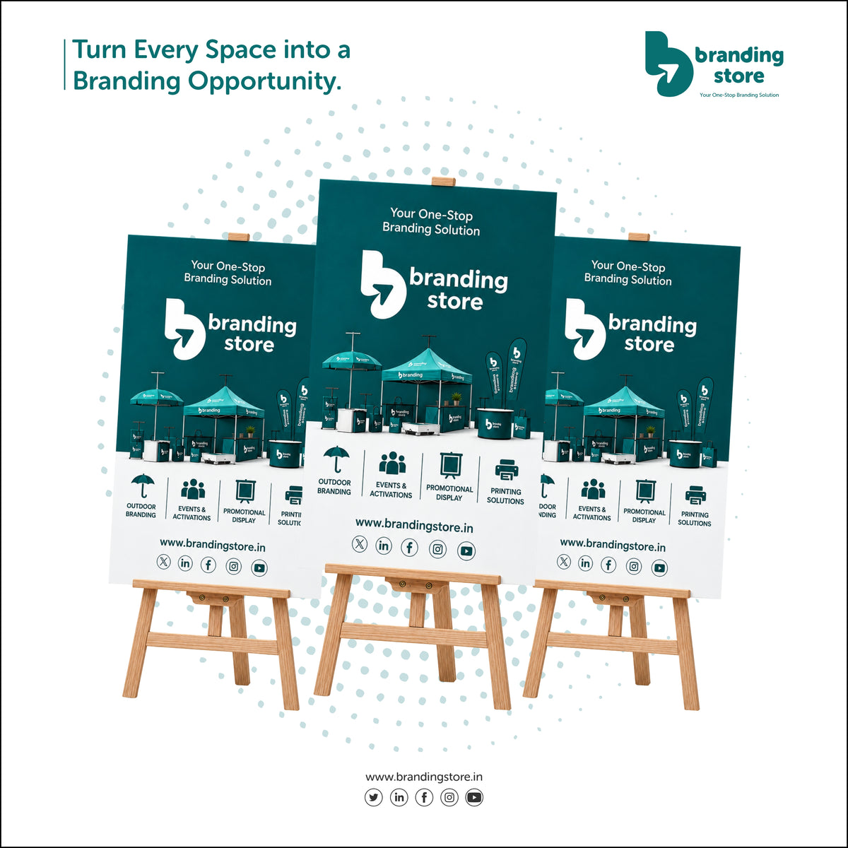 Adjustable Easel Wooden Stand — Foam Sheet Print in KARIMNAGAR