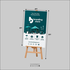 Adjustable Easel Wooden Stand — Foam Sheet Print in KARIMNAGAR